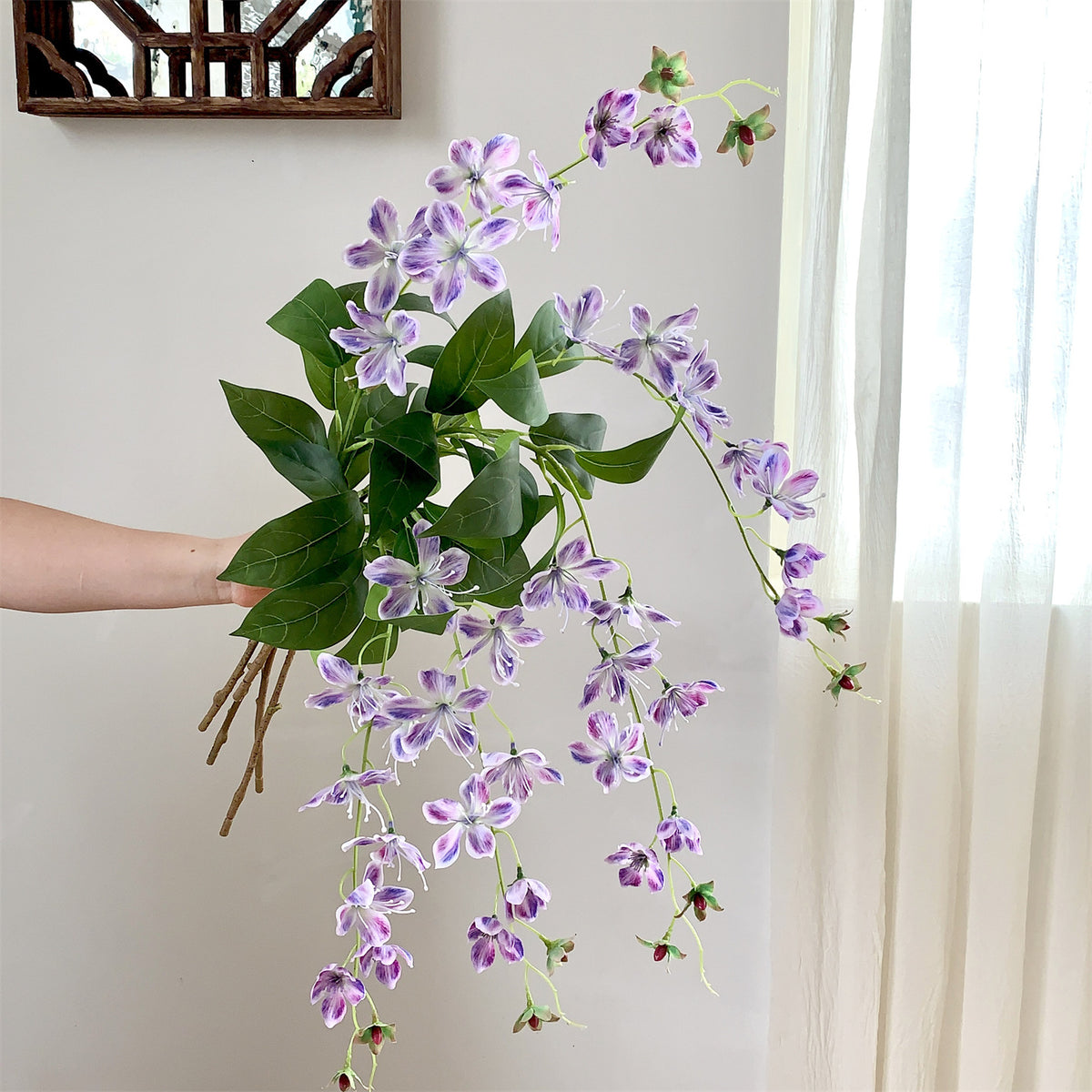 Künstlicher Orchideenblütenstängel
