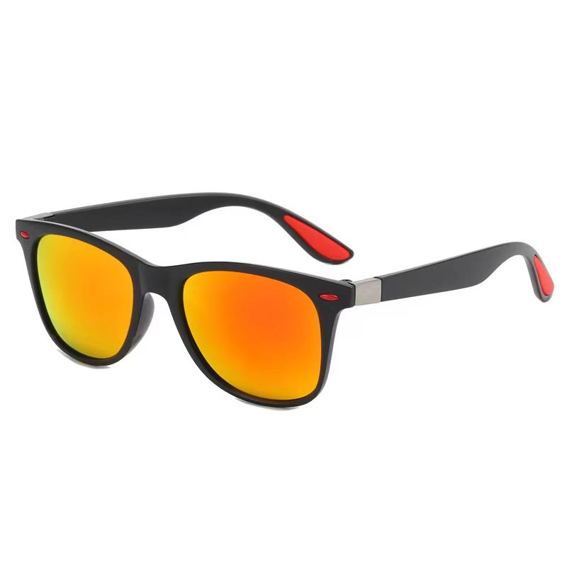 Damen stilvolle Retro-Sonnenbrille mit robustem Gestell Brehn