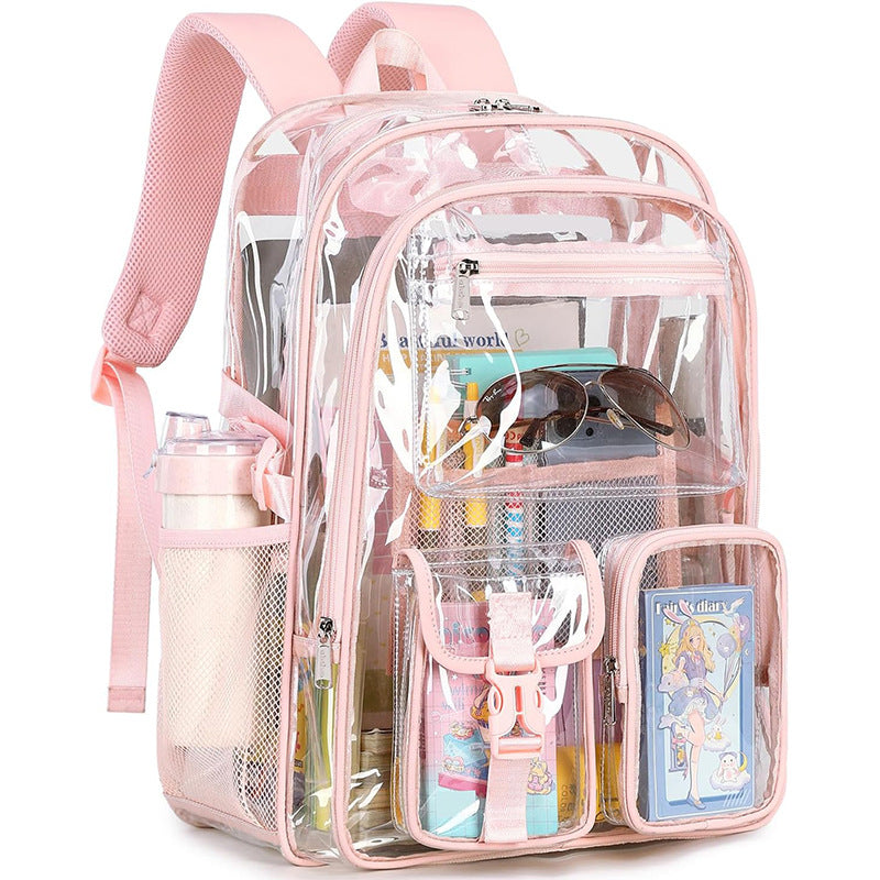 Transparente Multifunktionale Schulrucksack Brehn