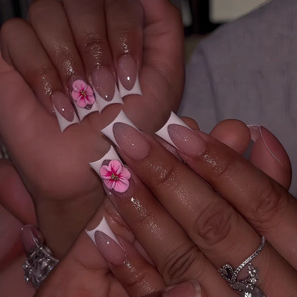 Blumen Acryl Nagelkunst Set Brehn