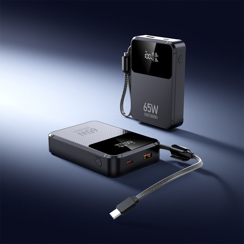 Tragbare Powerbank mit Intelligenter Schnellladefunktion und Digitaler Anzeige Brehn