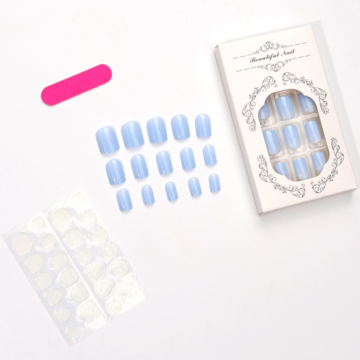 Glänzende Press-On-Nagelspitzen-Kollektion Brehn