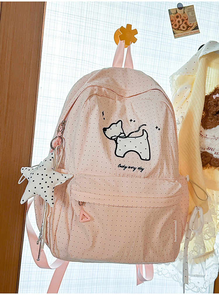 Leichtgewicht Katzenmotiv Schulrucksack
