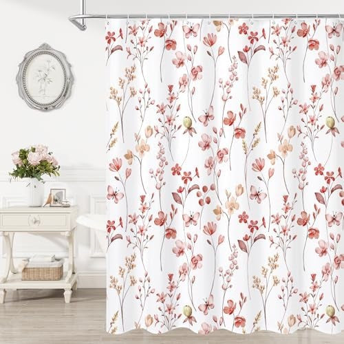 Florales Druck Duschvorhang Brehn