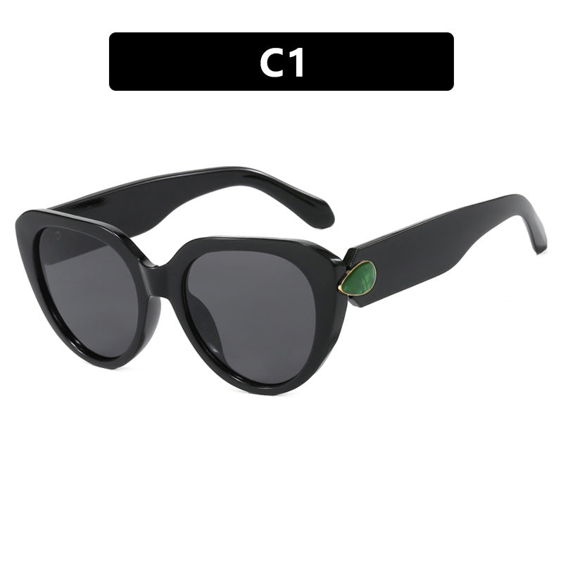 Damen Cat-Eye Sonnenbrille mit auffälligem Design und schützendem UV-Filter Brehn
