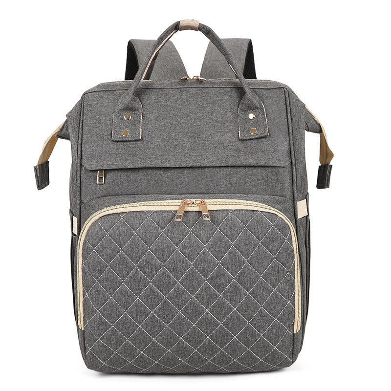 Multi-Funktionaler Gep quilteter Reise-Rucksack Brehn
