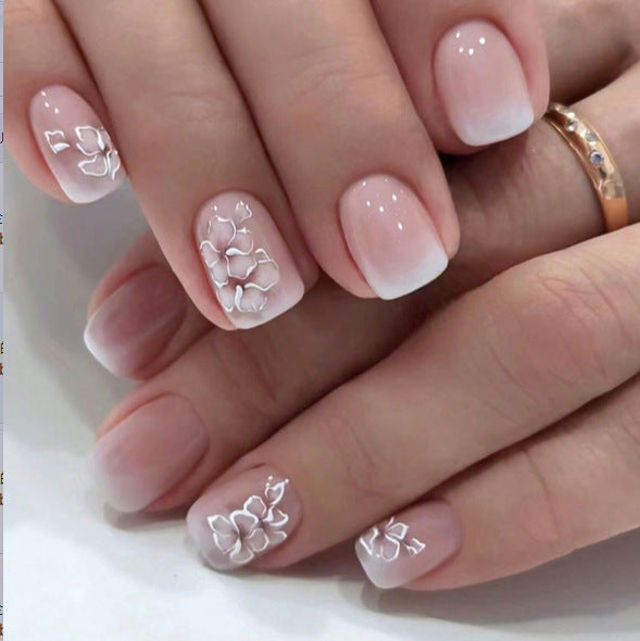Blumenmuster Nagelkunst Set Brehn