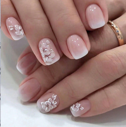 Blumenmuster Nagelkunst Set Brehn
