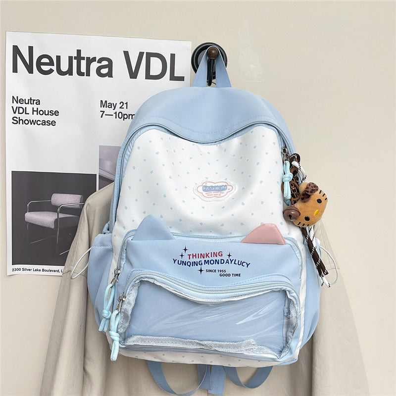 Süßer Katzenohren-Rucksack