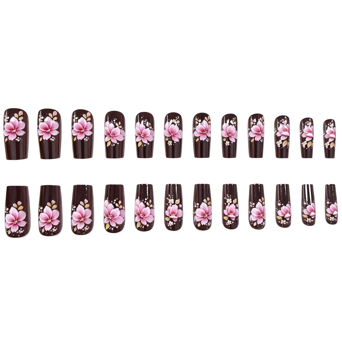 Florales Nagelkunstdesign Brehn
