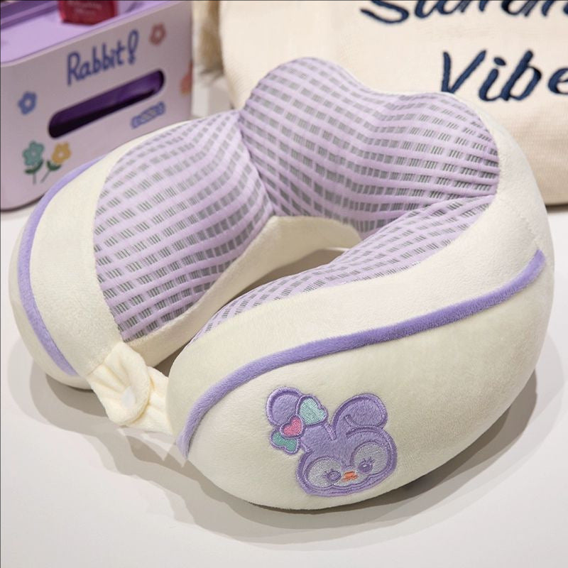 ergonomisches Plüsch Nackenkissen mit Tiermotiv Brehn