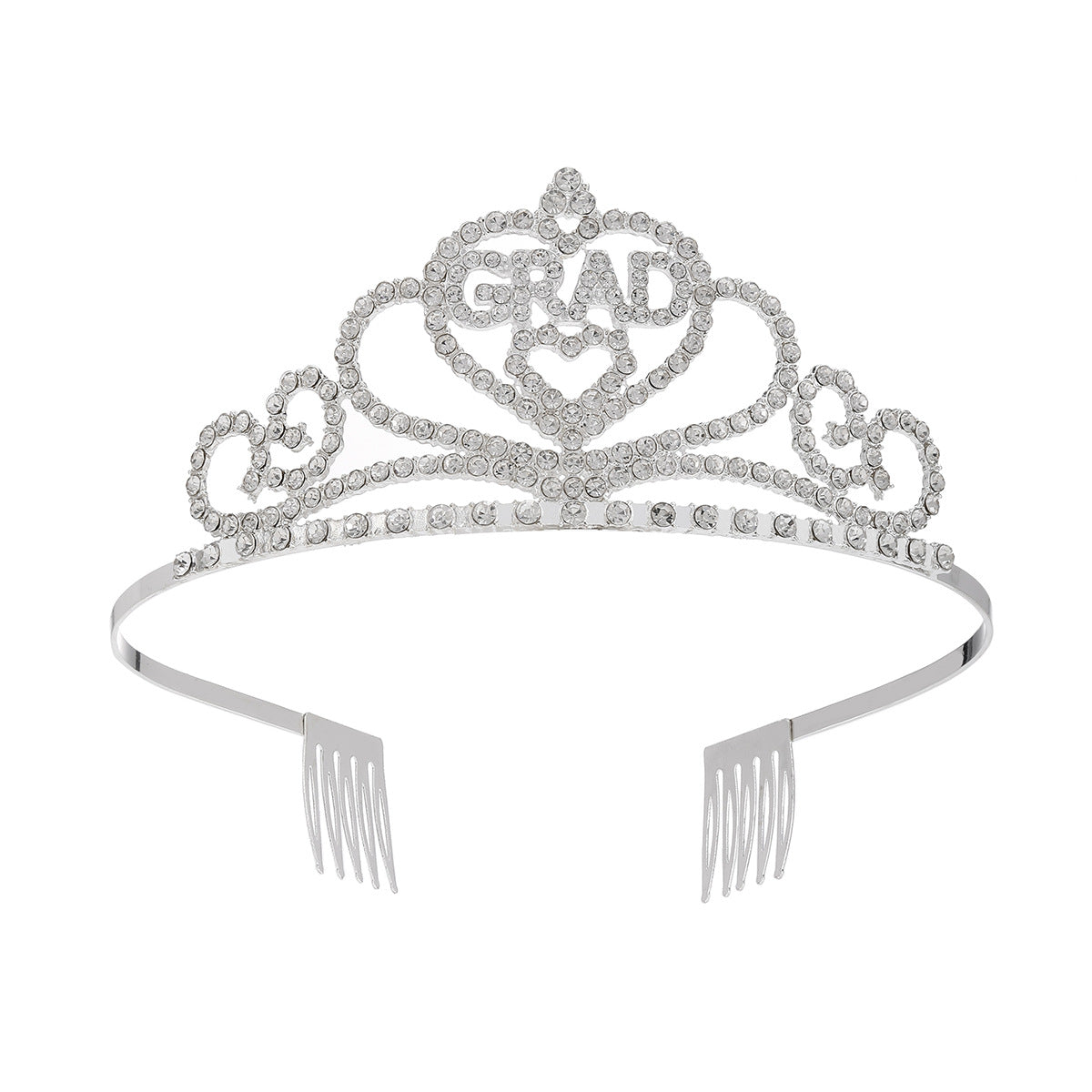 Damen Dekorative Kristall-Tiara Brehn