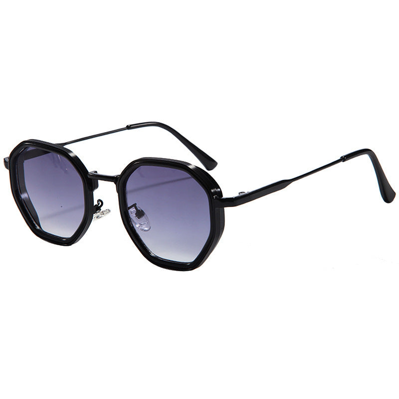 Damen geometrische Sonnenbrille mit modischem Rahmen Brehn