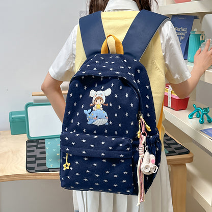 Niedlicher Cartoon-Charakter-Rucksack Brehn