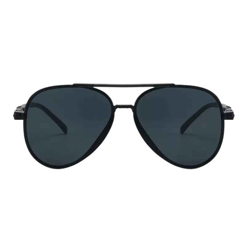 Moderne oversized rechteckige Sonnenbrille Brehn