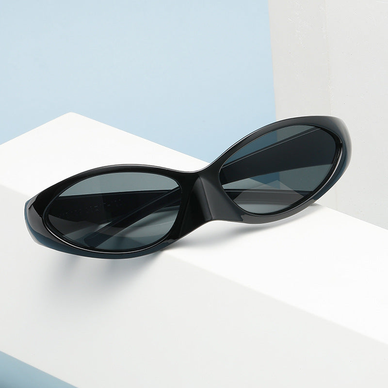 Damen Sportliche Sonnenbrille mit aerodynamic Design Brehn