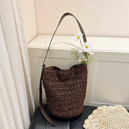 Gewebte Bucket Bag