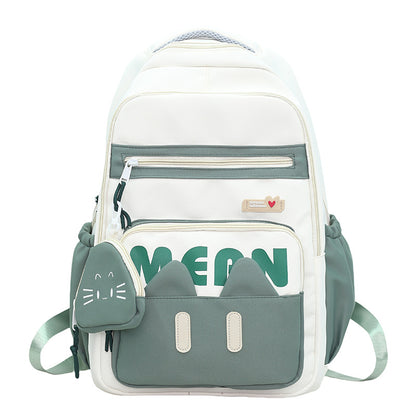 Süßer katzeninspirierter Schulrucksack Brehn