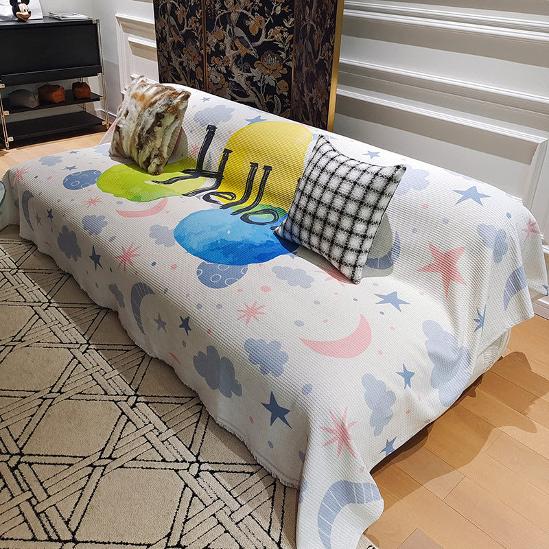 Künstlerische grafische Sofawurfdecke