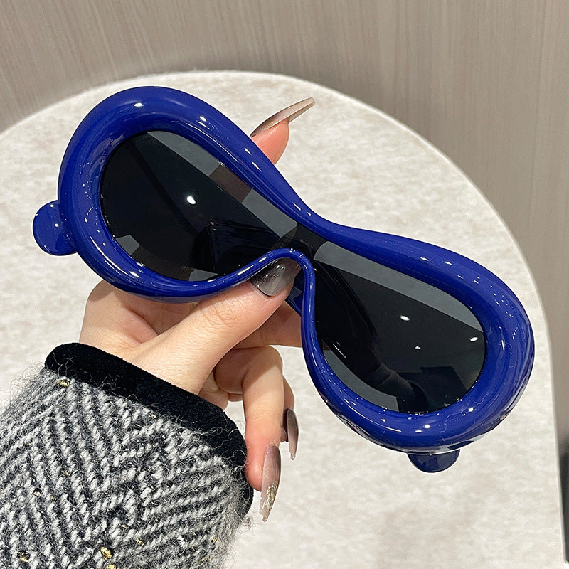 Damen außergewöhnliche Sonnenbrille Brehn