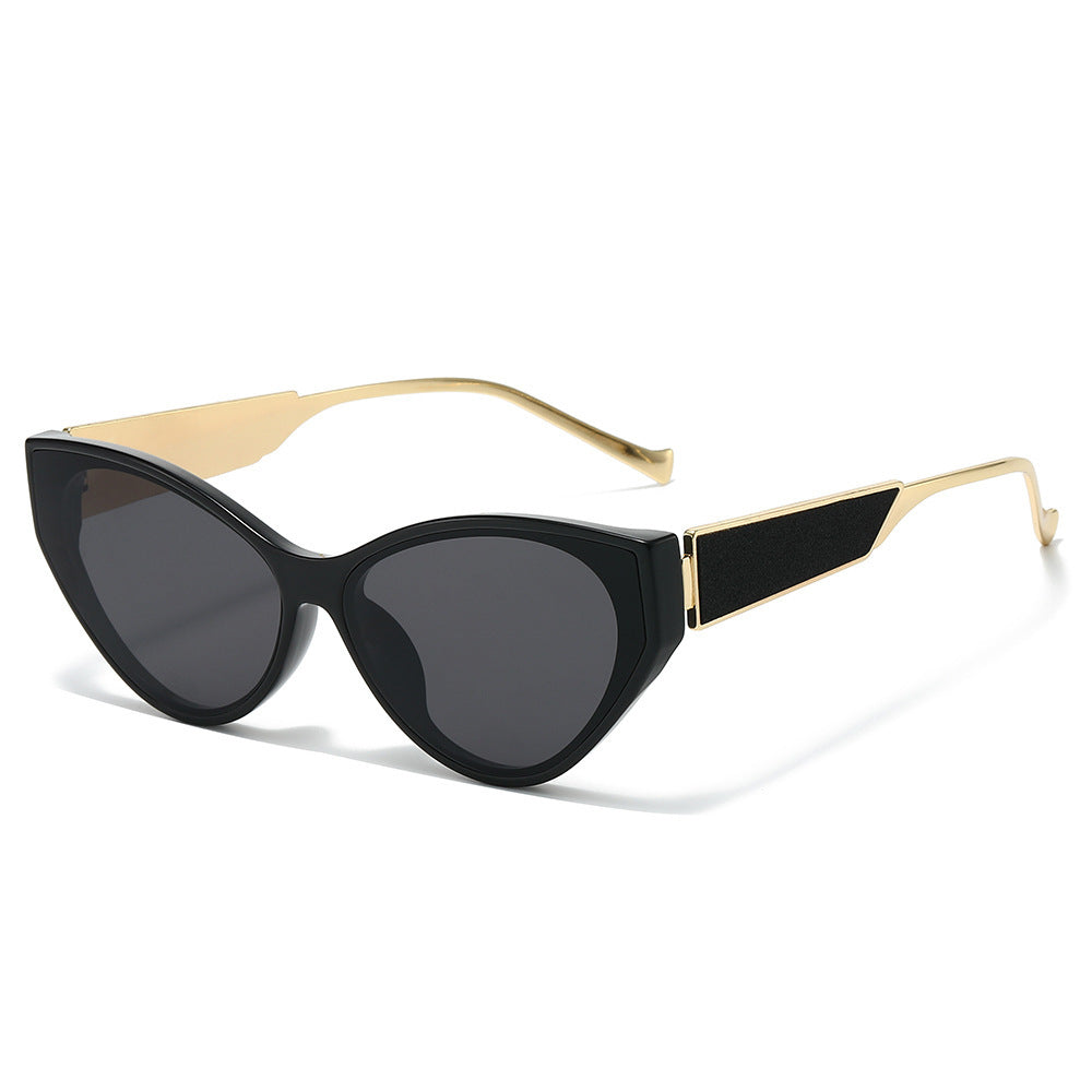 Chice Katzenaugen-Sonnenbrille mit einzigartigen Details Brehn