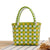 Handtasche Aus Geflochtenem Material mit Stilvollem Karomuster Brehn