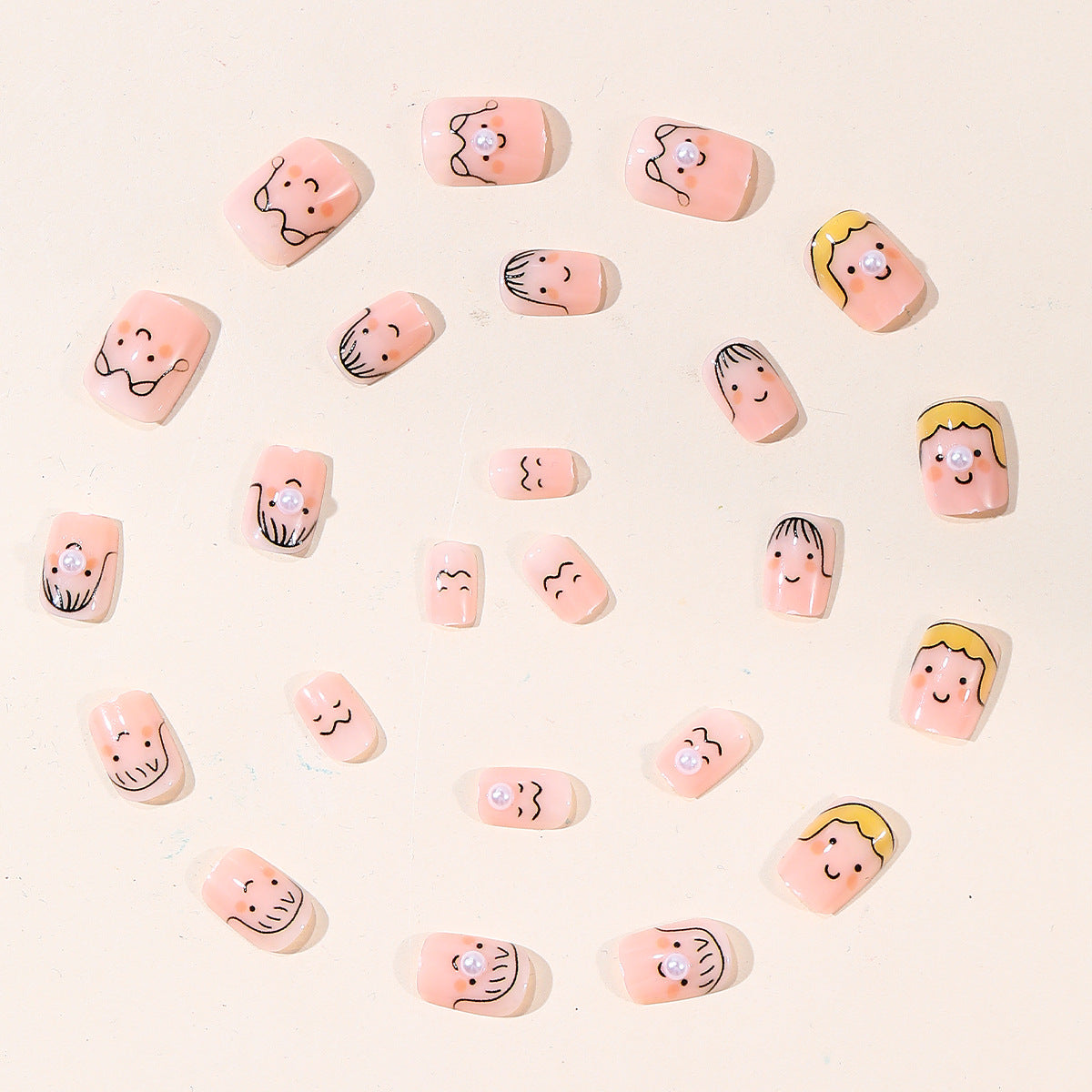 Verspielte Charakter Nagelkunst Brehn