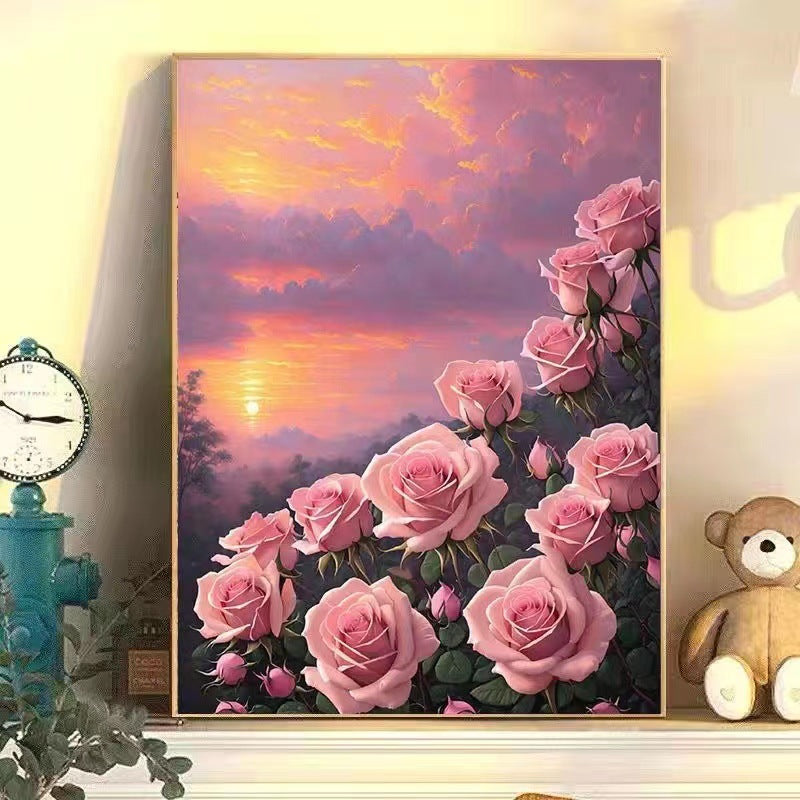 Floral Landscape Leinwandkunst Brehn