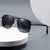Herren Modische quadratische Sonnenbrille Brehn
