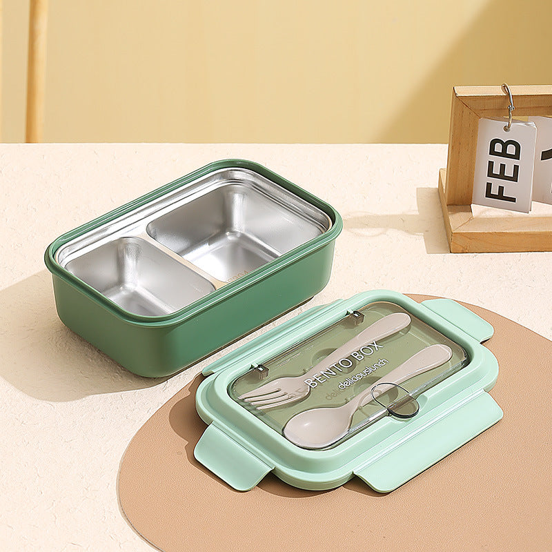 Luftdichte Bento-Lunchbox mit herausnehmbarem Trenner