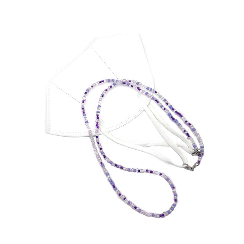 Farbenfroher Perlen-Brillenhalter Brehn