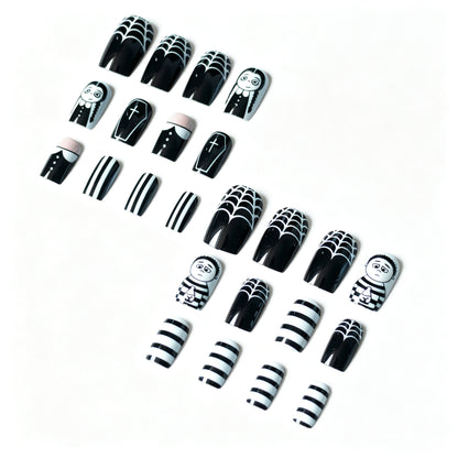 Künstlerisches Halloween Charakter Nagelkunst Set