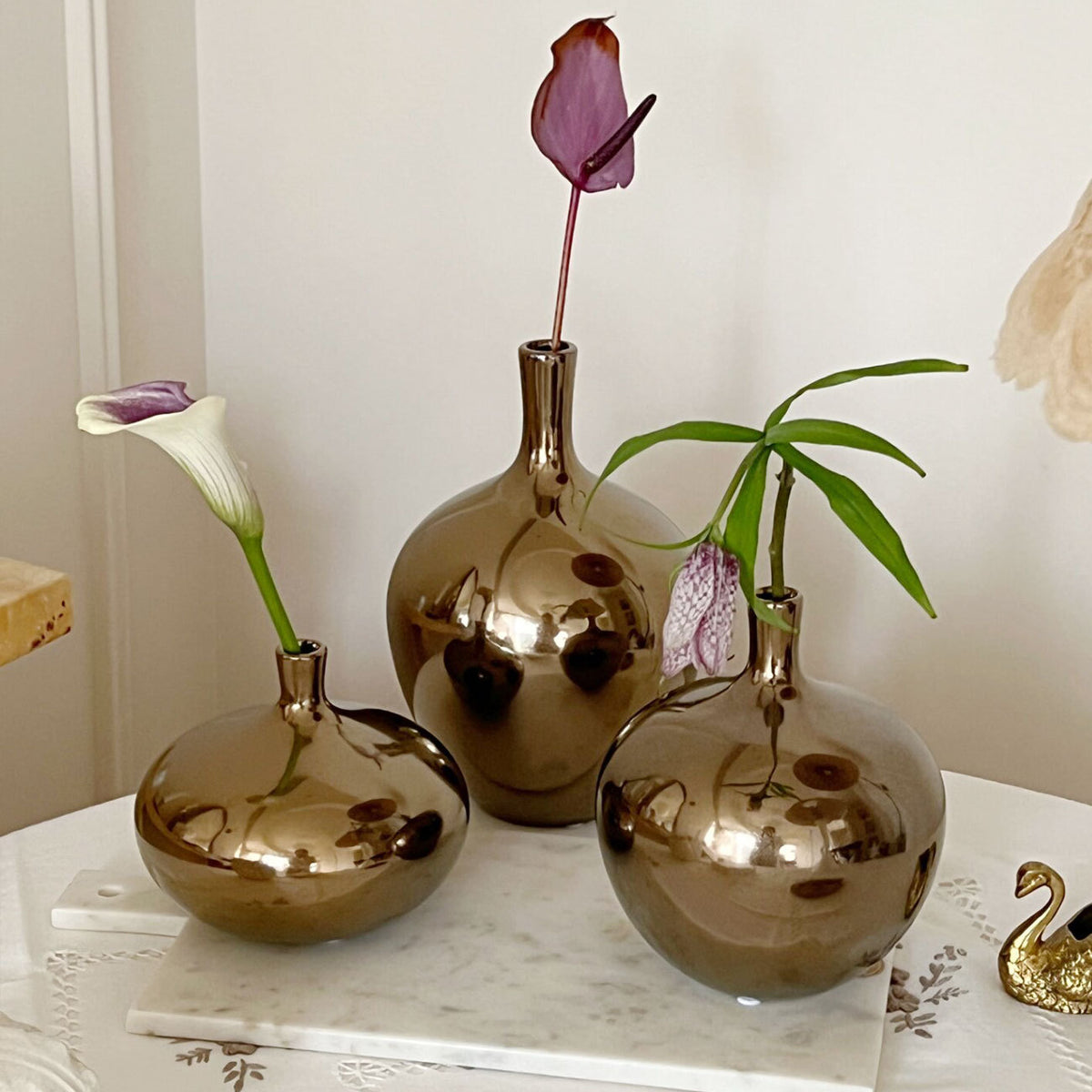 Elegante moderne Keramik-Deko-Vase