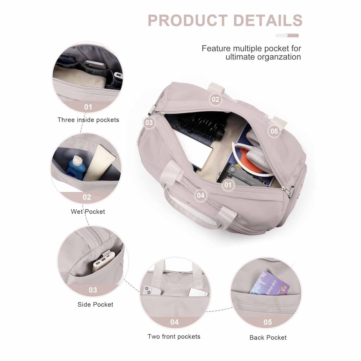 Haltbare Sport-Duffle-Tasche Brehn