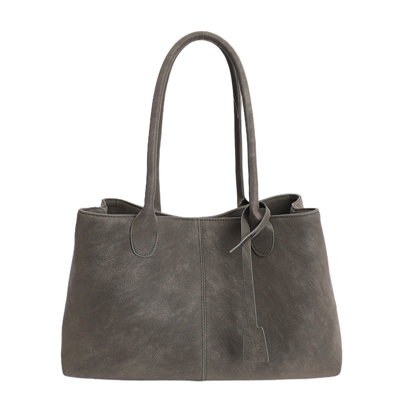 Klassische Leder Tote Bag