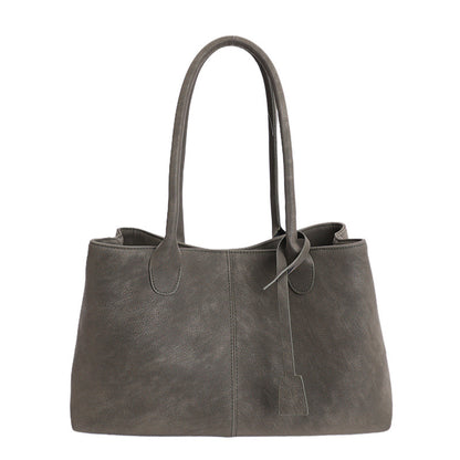Klassische Leder Tote Bag