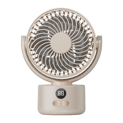 Unisex Tragbarer Tischventilator mit LED-Anzeige Brehn