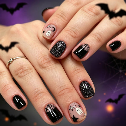 Halloween-Thema Nagelkunst Set Brehn 1789915860