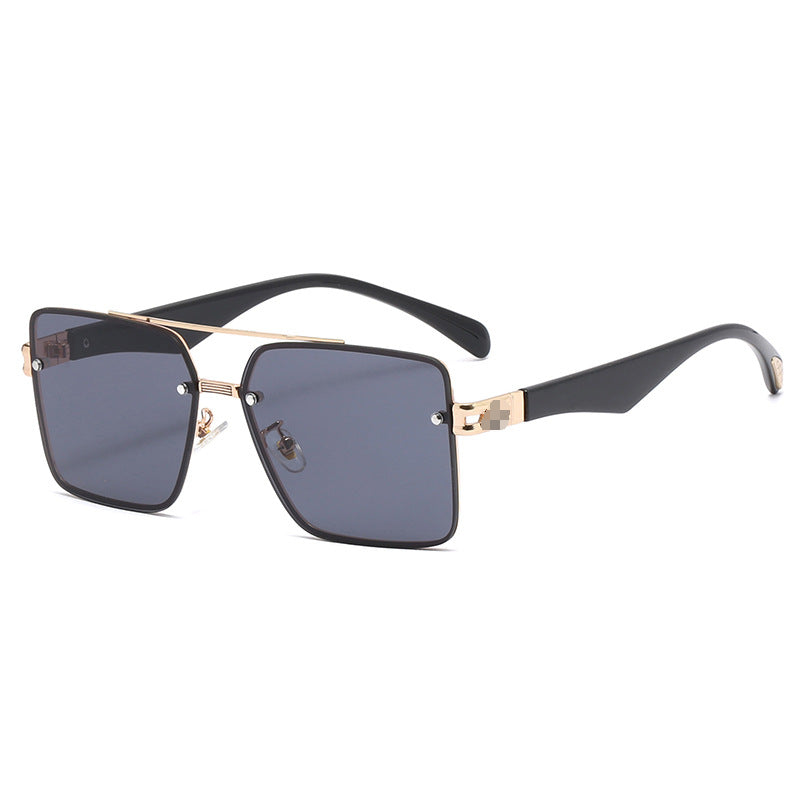 Damen modische Sonnenbrille mit elegantem Metallrahmen Brehn