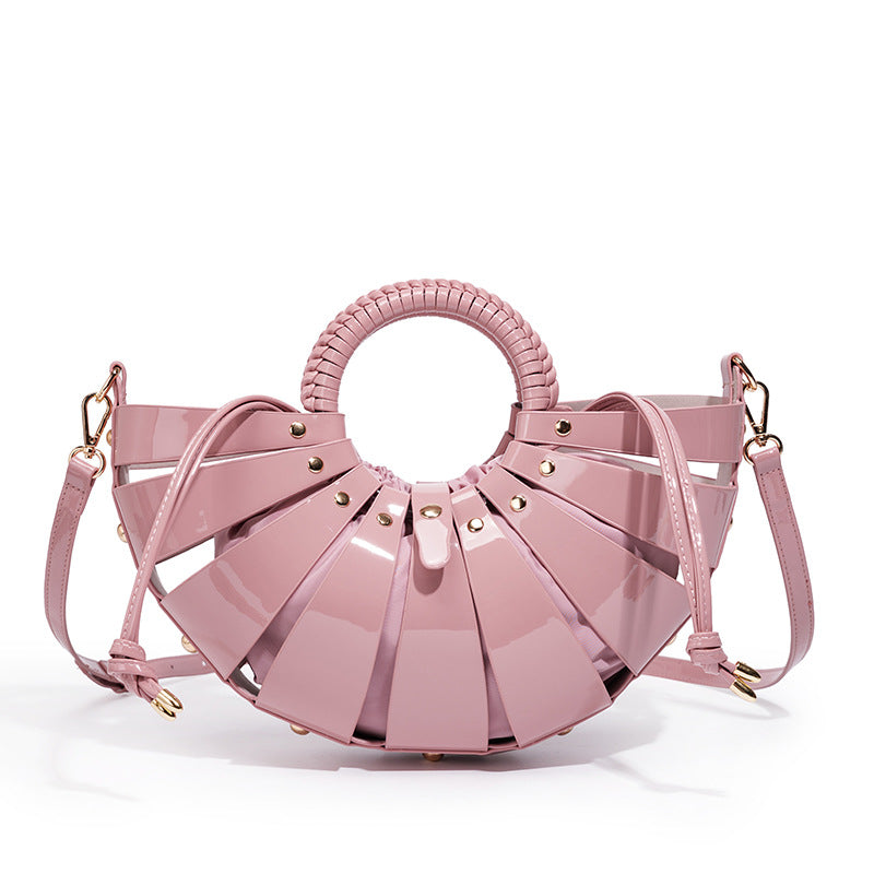 Elegante fächerförmige Handtasche Brehn