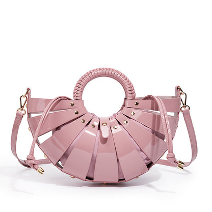 Elegante fächerförmige Handtasche Brehn