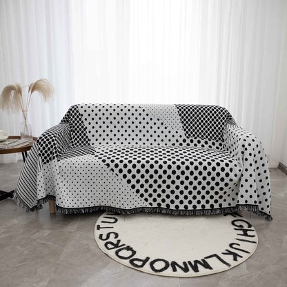 Stylische Bohemian Fransen-Werfen-Decke