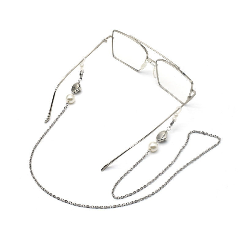 Elegante verstellbare Perlenkette Ohrringe Brehn