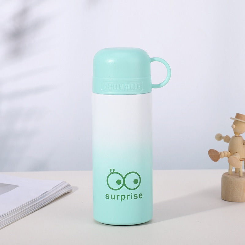 Damen trendige Thermosflasche mit praktischem Tragegriff Brehn