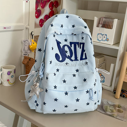 Stylischer mit Sternen verzierten Cordura-Rucksack Brehn