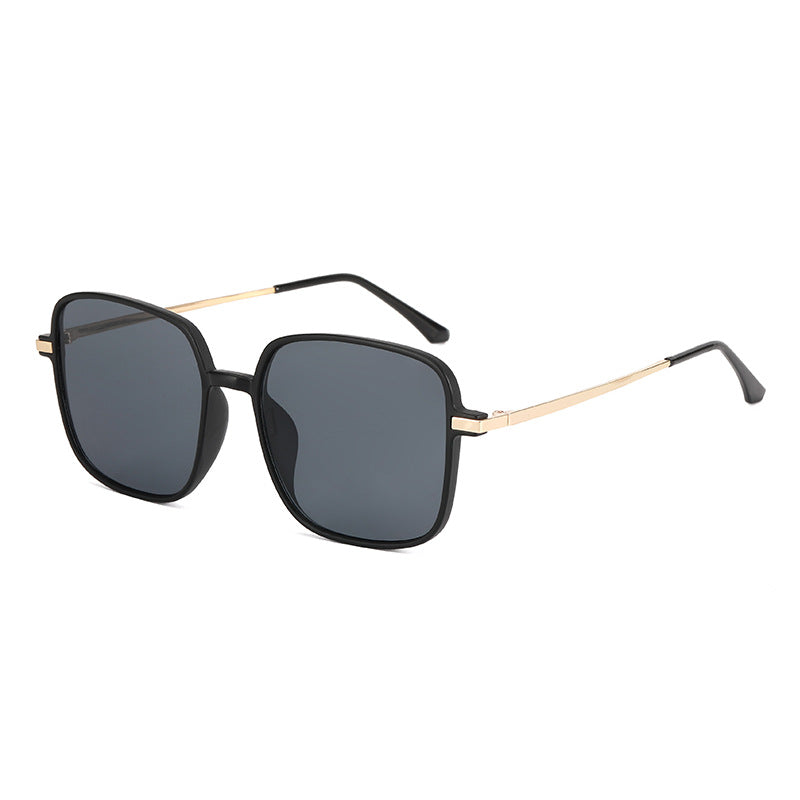 Damen quadratische Designerbrille mit filigranem Metallrahmen Brehn