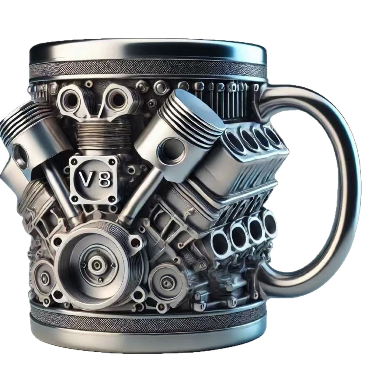 Bierkrug im Motor-Design Brehn