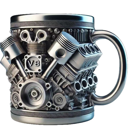 Bierkrug im Motor-Design Brehn