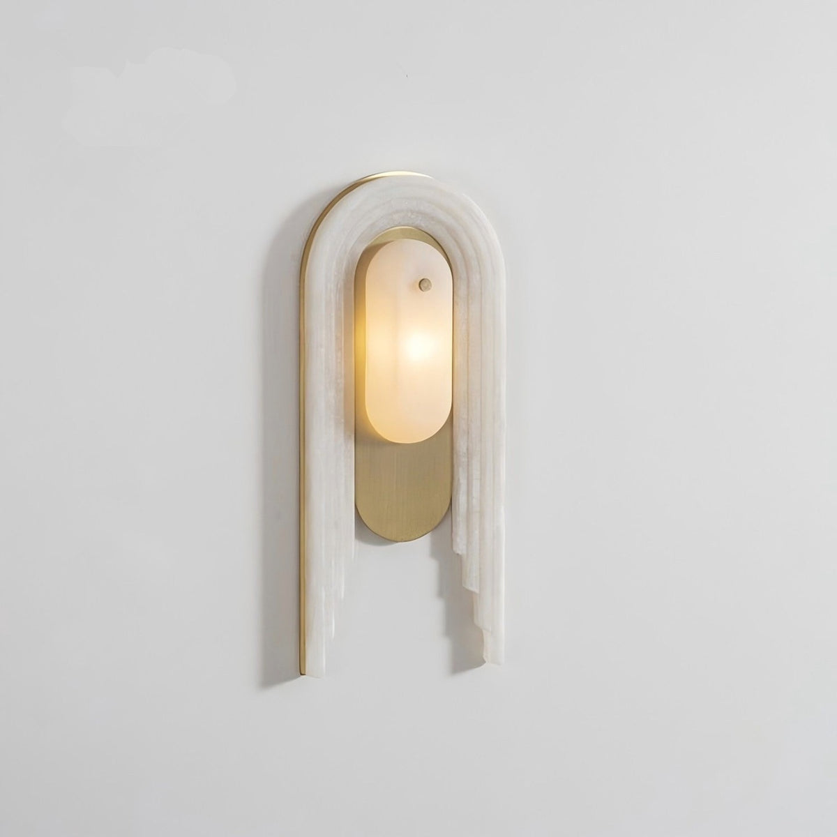 Moderne Alabaster Wandleuchte