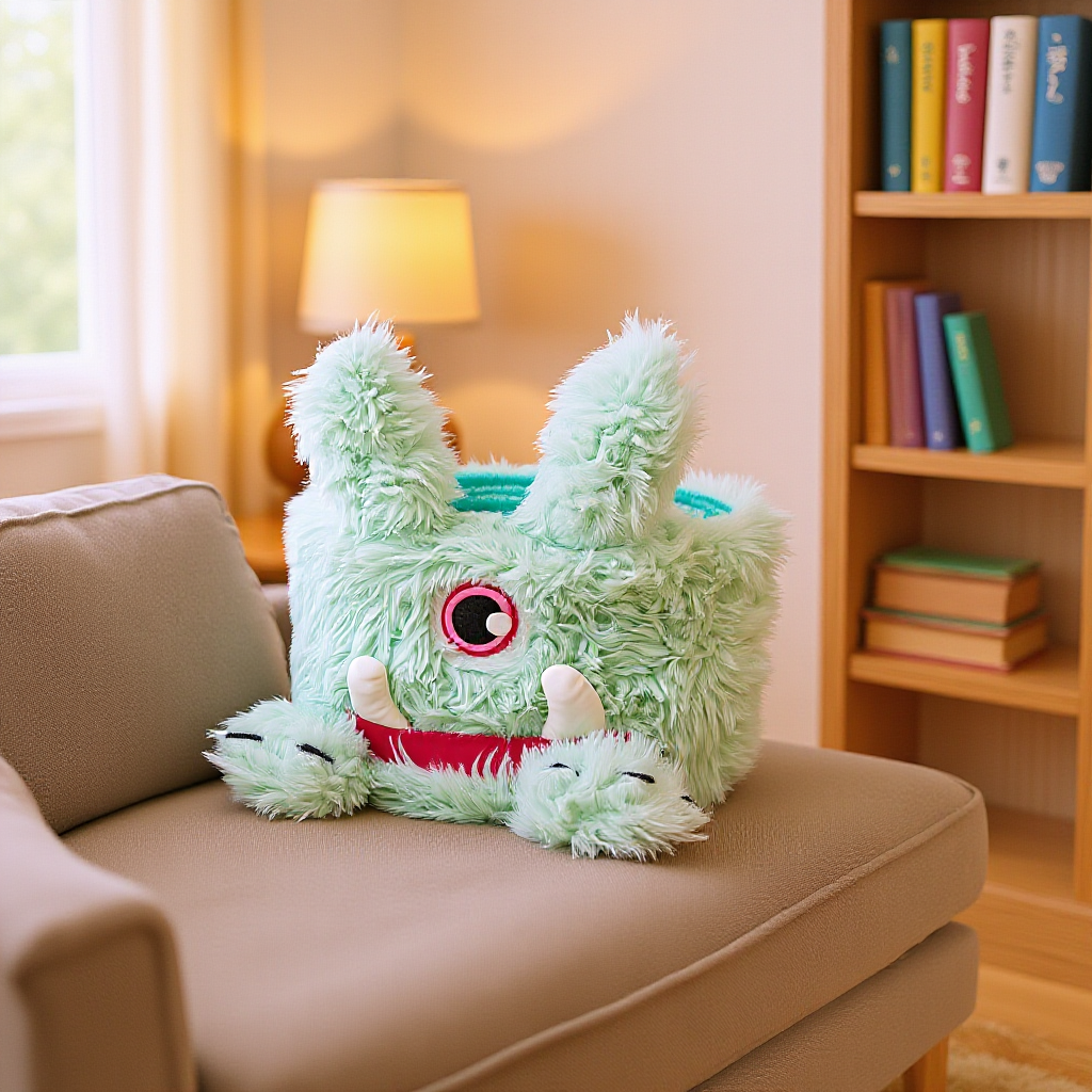 Verspielter Aufbewahrungskorb mit Tiermotiv Brehn